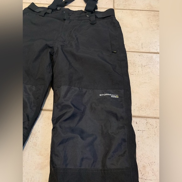 Sunice STORMPACK Black Ski Snowboard Pants Bibs XL/TG Removable Suspenders - Picture 4 of 10